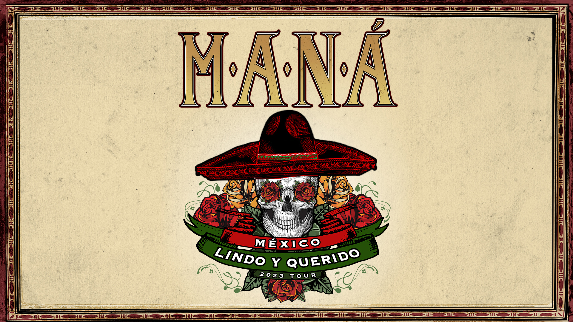 MANÁ EN COLOMBIA-MÉXICO LINDO Y QUERIDO TOUR 2024