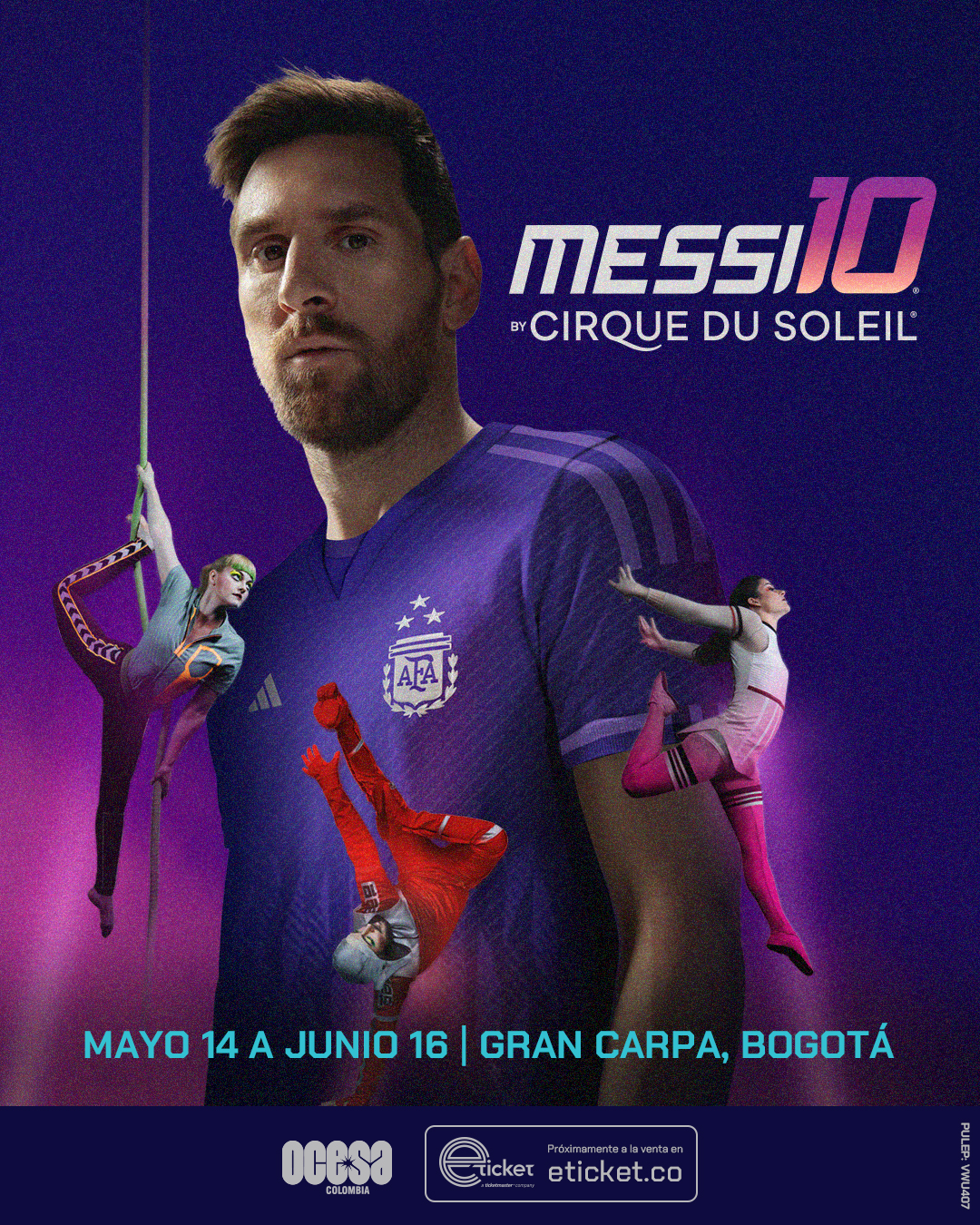 MESSI 10 EL NUEVO ESPECTACULO DE CIRQUE DU SOLEIL EN COLOMBIA