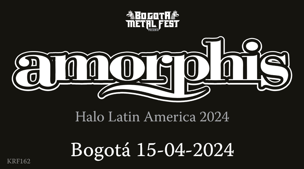 Amorphis llega a Colombia en el marco de su Halo Latin America Tour 2024