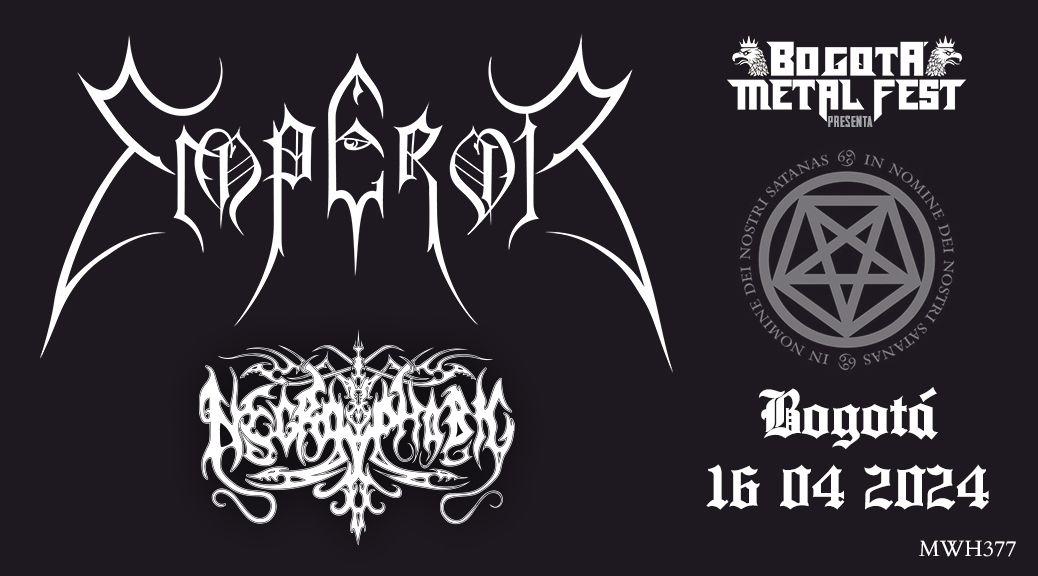 Emperor y Necrophobic en Bogotá este 16 de abril