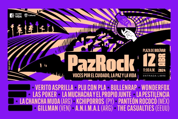 PazRock, la potencia de la música en un mensaje de paz